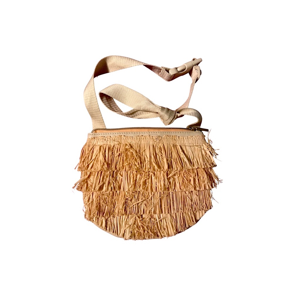 Jungalow Hip Pack - Raffia Fringe